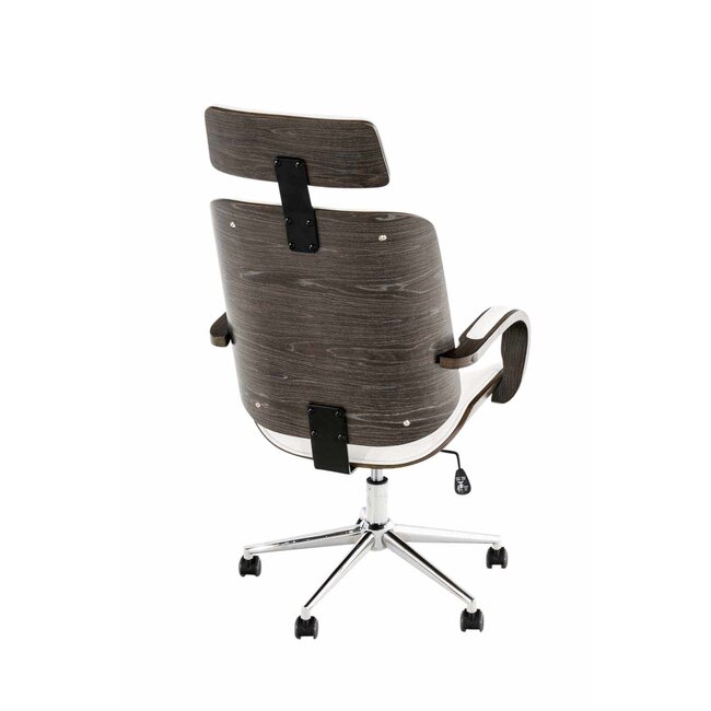 Bürostuhl Dayton grau/weiß