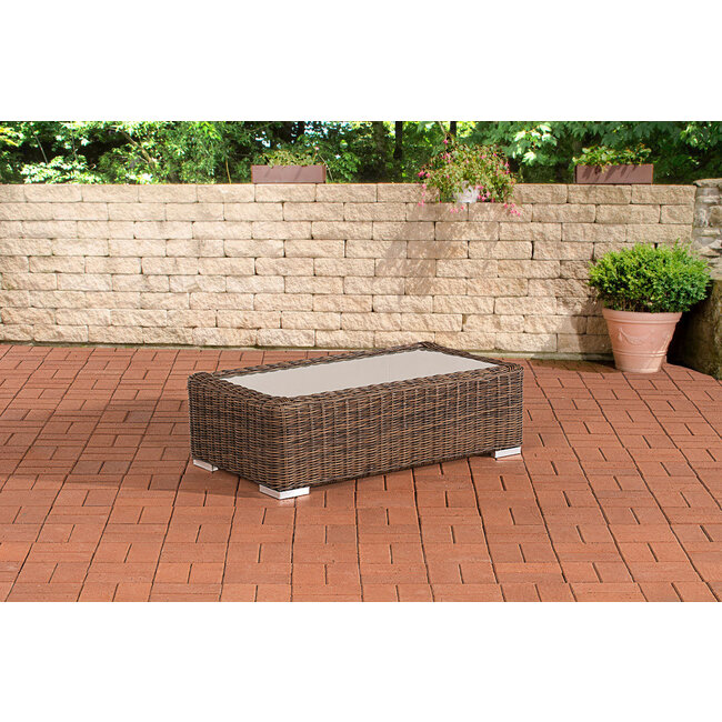 Gartentisch Polyrattan Madeira 110 cm