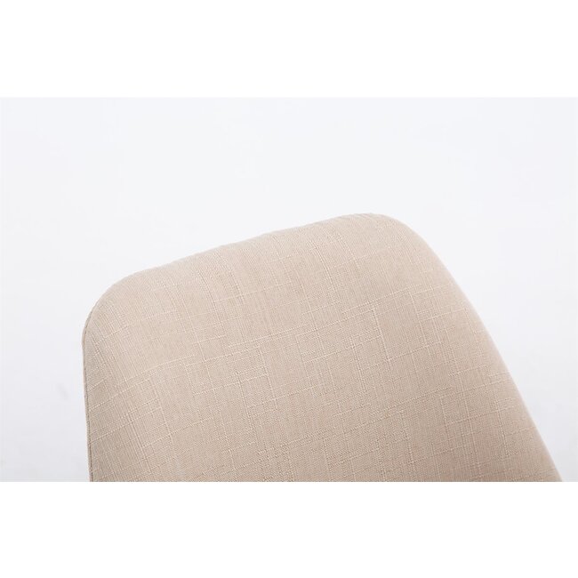 Esszimmerstuhl Borneo Stoff creme