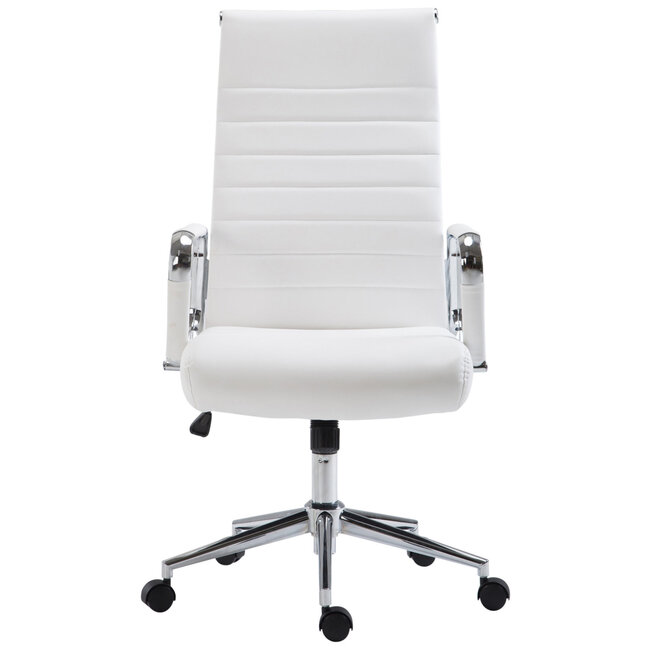 Bürostuhl Kolumbus Kunstleder weiß