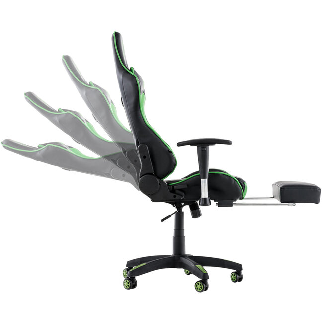 Racing Bürostuhl Turbo mit Fußablage