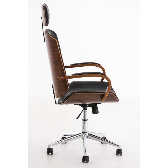 Bürostuhl Dayton walnuss/schwarz