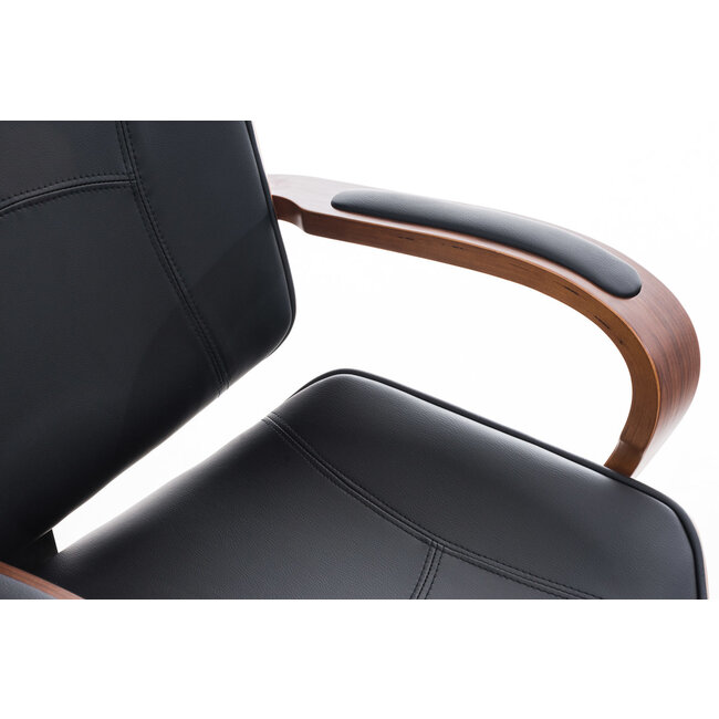 Bürostuhl Dayton walnuss/schwarz