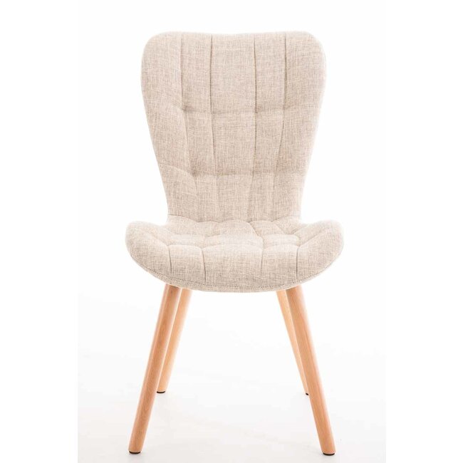 Stuhl Elda Stoff Creme