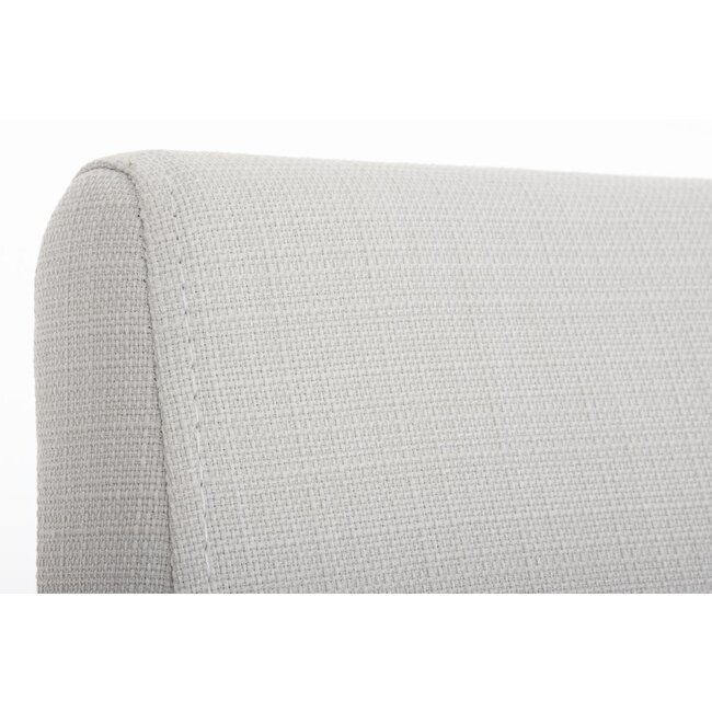 Esszimmerstuhl Belfort Stoff weiß