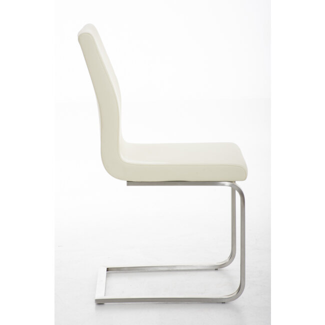 Esszimmerstuhl Belfort  Kunstleder creme
