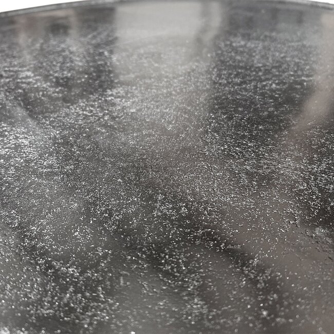 Deko Beistelltisch rund silber