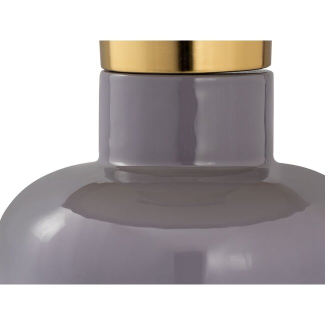 Deko Beistelltisch grau rund Glam