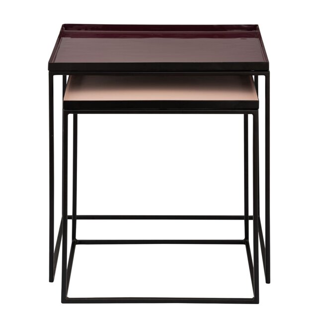 2er Set Beistelltisch Satztisch Deko tisch