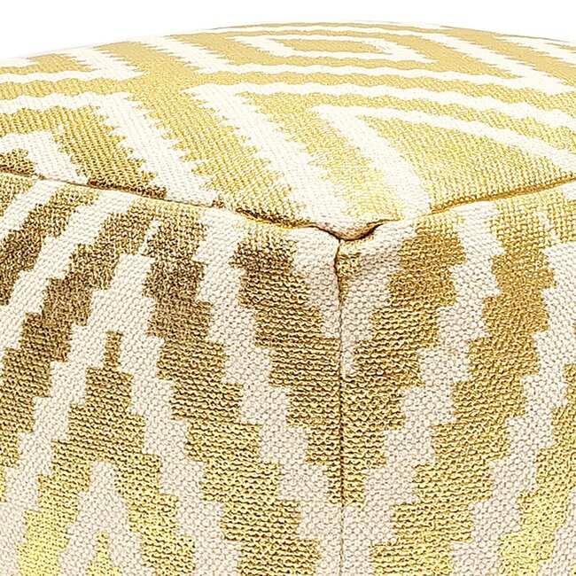 Sitzhocker Pouf gold