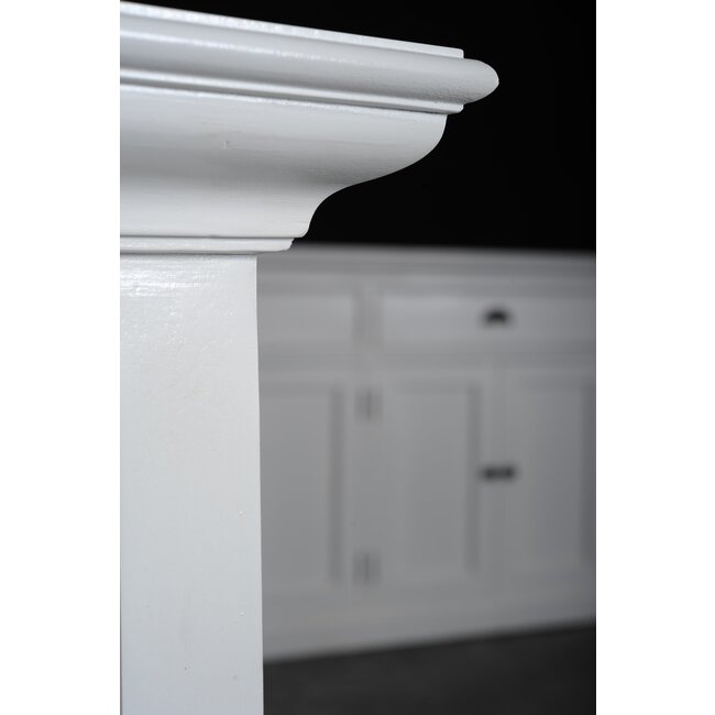 Klassisches Buffet mit 4 Türen weiß