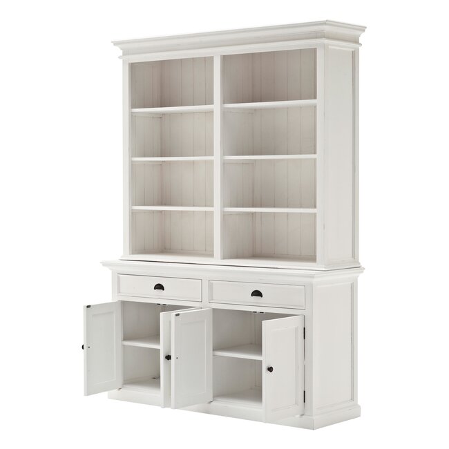 Bücherschrank Halifax 160 cm – Zeitlose Eleganz & Maximaler Stauraum