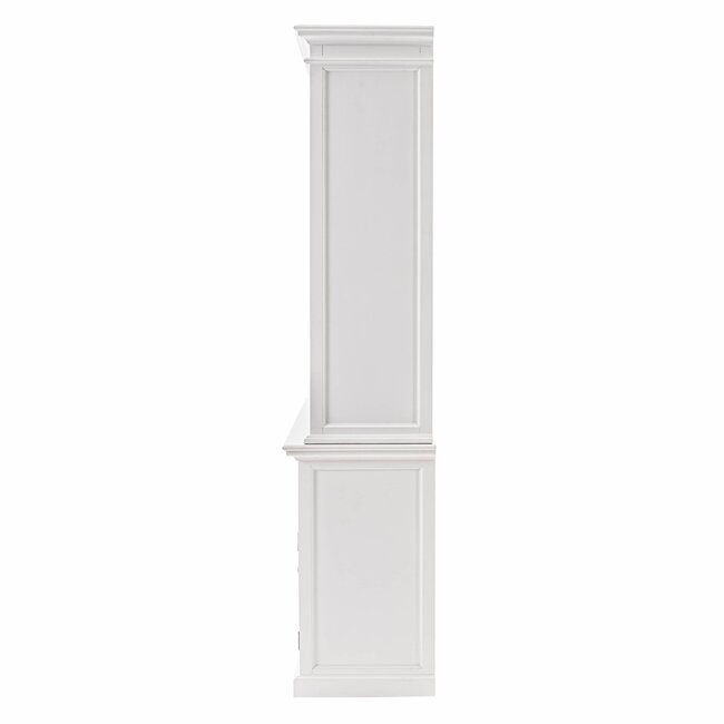 Küche Vitrinenschrank mit 5 Türen und 3 Schubladen