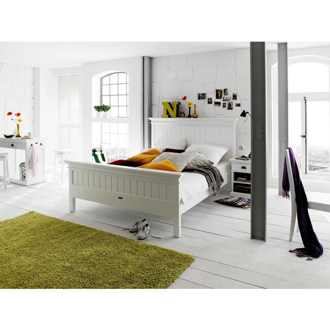 Bett Halifax 220x200 cm – Kingsize-Komfort im Landhaus-Stil