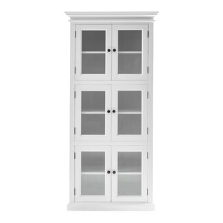 NovaSolo Vorratsschrank und Vitrine Halifax – Der Küchenklassiker im Landhausstil