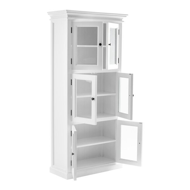 Vorratsschrank und Vitrine Halifax – Der Küchenklassiker im Landhausstil