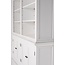 Double-Bay Hutch Kabinett weiß