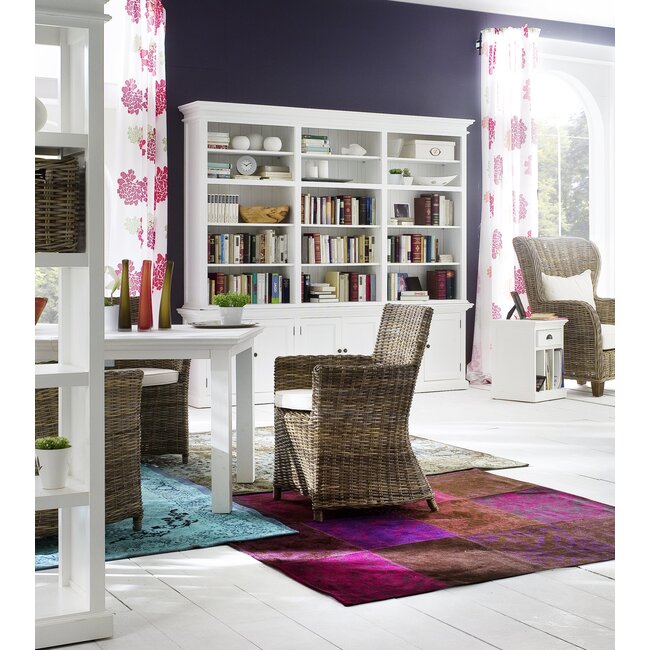 Kabinett-Schrank Halifax 240 cm – Majestätischer Stauraum im Landhaus-Design