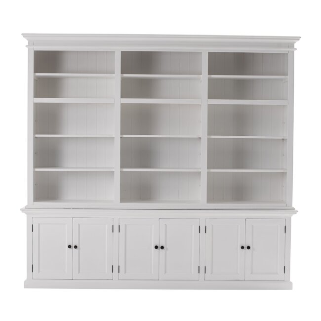 Triple-Bay Hutch Kabinett weiß