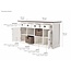 Buffet Halifax Accent – Exklusives Design und Natürliche Akzente