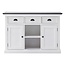 Sideboard Halifax Contrast – Struktur und Stil mit Rattan-Akzenten