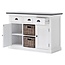 Sideboard Halifax Contrast – Struktur und Stil mit Rattan-Akzenten