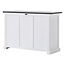 Sideboard Halifax Contrast – Struktur und Stil mit Rattan-Akzenten