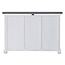 Sideboard Halifax Contrast – Struktur und Stil mit Rattan-Akzenten