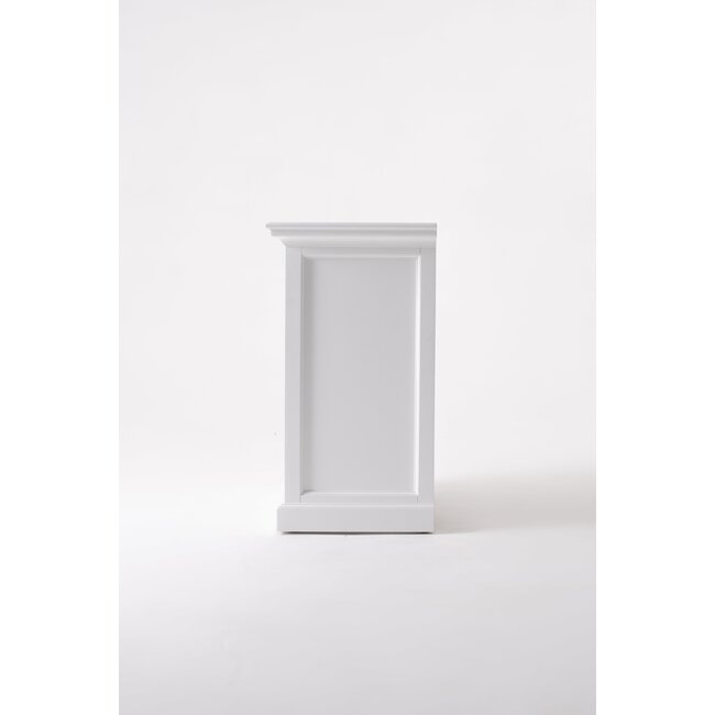 Nachttisch mit Längsregal