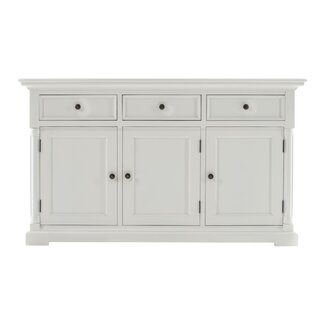 NovaSolo Klassisches Sideboard mit 3 Türen