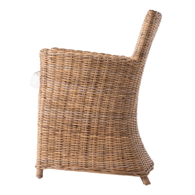 Bishop Chair – Skulpturales Design & Handgewebtes Rattan