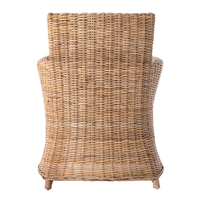 Bishop Chair – Skulpturales Design & Handgewebtes Rattan
