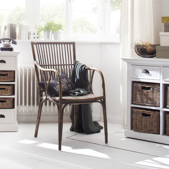 Rattan-Stuhl „Duke“ – Zeitlose Eleganz und Puristisches Design