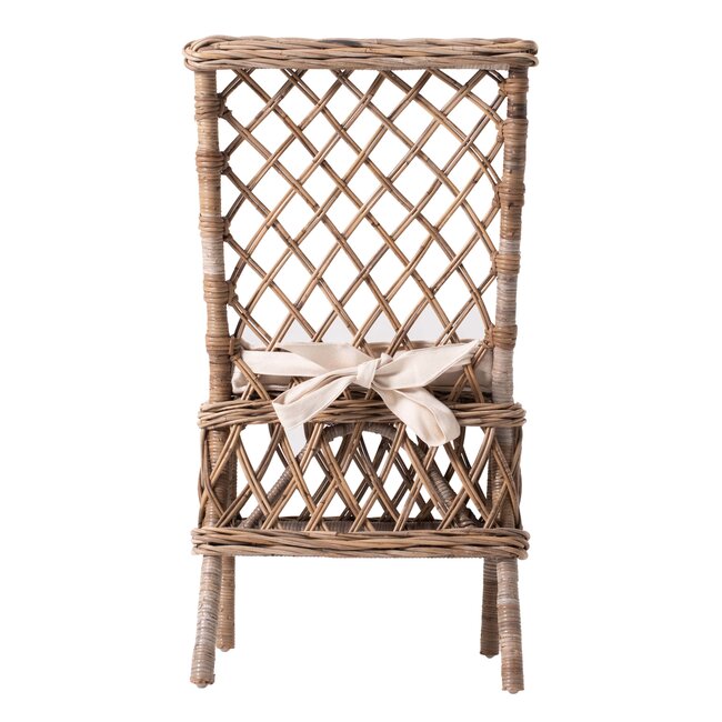 Rattan-Esszimmerstuhl – Romantische Ästhetik und Handgeflochtener Komfort