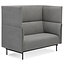 Design Sofa KIKU dunkelgrau