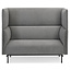 Design Sofa KIKU dunkelgrau