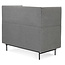 Design Sofa KIKU dunkelgrau