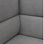 Design Sofa KIKU dunkelgrau