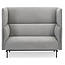 Design Sofa KIKU hellgrau