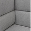 Design Sofa KIKU hellgrau
