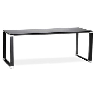 KOKOON Schreibtisch WARNER – Glasplatte, 200 cm