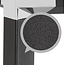 Schreibtisch WARNER – Glasplatte, 200 cm