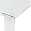 Eckschreibtisch WARNER – Glasplatte, 200 cm