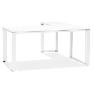 KOKOON Eckschreibtisch WARNER – Laminatplatte 160 cm