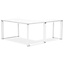 Eckschreibtisch WARNER – Laminatplatte 160 cm