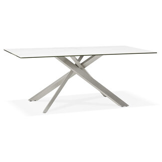 KOKOON Glas Esstisch VIEDMA 180 cm