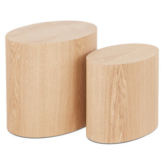 2er-Set Design Couchtisch TRUNKO 2er-Set Design Couchtisch TRUNKO