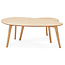 2er-Set Design Couchtisch LULEA