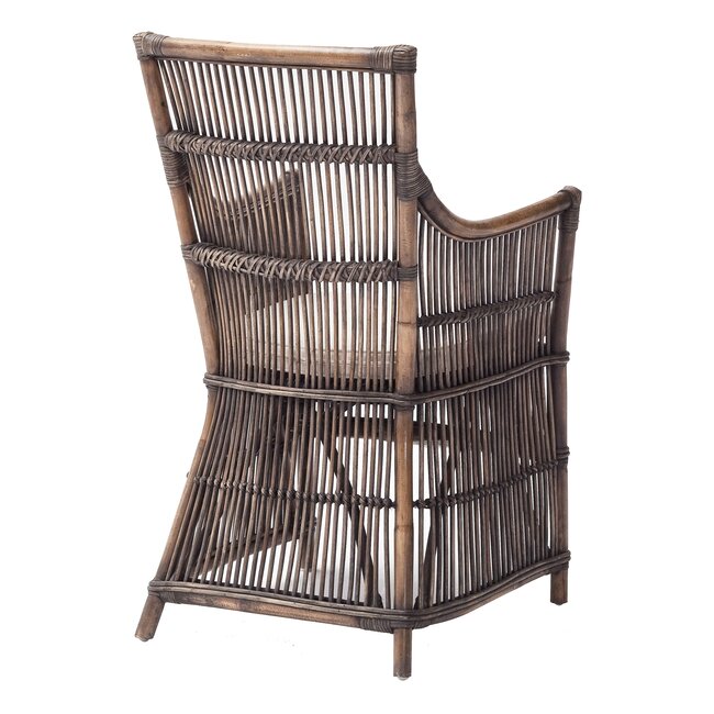 Rattan-Stuhl „Duchess“ – Feminine Eleganz und Exquisites Geflecht
