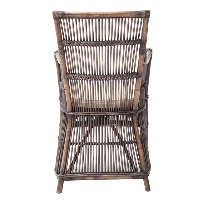Rattan-Stuhl „Duchess“ – Feminine Eleganz und Exquisites Geflecht